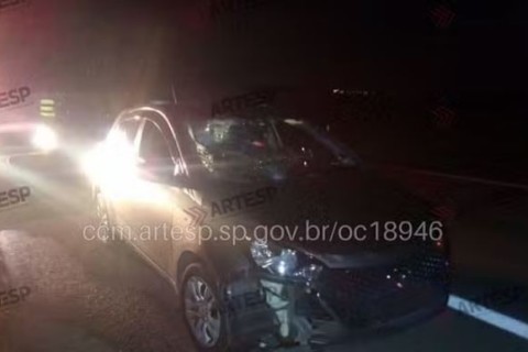Pedestre morre atropelado por carro em rodovia DE São João da Boa Vista -SP